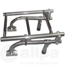 Allpa Badeleiter 3+2 Stufen Länge 108,5 Cm