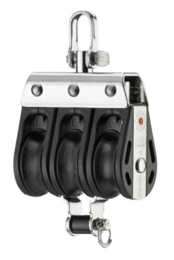 Sprenger S-Block 3 Rollen Hundsfott Wirbel Kugellager 8 Mm