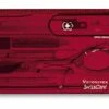 Victorinox Swiss Card Classic Rot Transparent -Boot Und Teile 3067 DE 0 7100 T