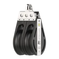 Sprenger S-Block Gleitlager 10 Mm - 2 Rollen, Durchgehender Bügel