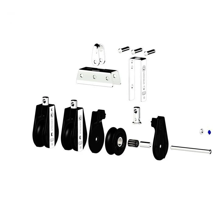Sprenger S-Block Nadellager 10 Mm - 3 Rollen, Bügel 4 Sprenger S-Block Nadellager 10 Mm - 3 Rollen, Bügel – Bild 2