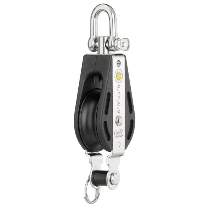 Sprenger S-Block Gleitlager 10 Mm - 1 Rolle, Wirbel, Hundsfott 3 Sprenger S-Block Gleitlager 10 Mm - 1 Rolle, Wirbel, Hundsfott