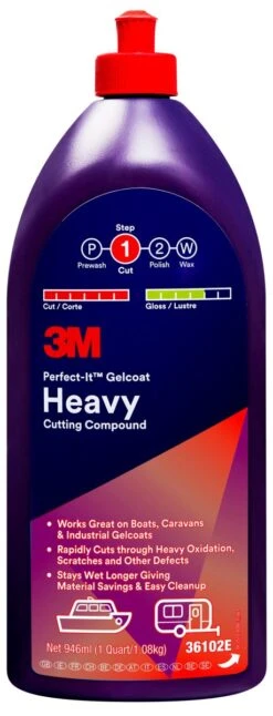 3M™ Perfect-It™ Gelcoat Heavy Cutting Compound 946 Ml