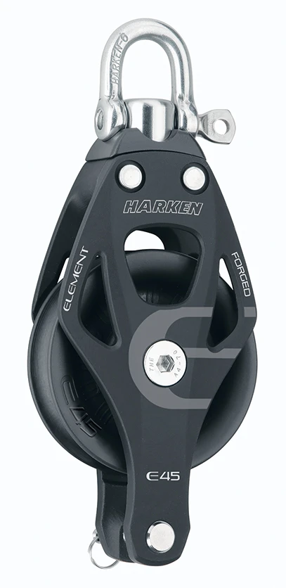 Harken Element Block 45 Mm Einfach Mit Wirbel Und Hundsfott 3 Harken Element Block 45 Mm Einfach Mit Wirbel Und Hundsfott