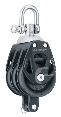Harken Element Block 45 Mm Dreifach Mit Wirbel Und Hundsfott