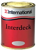 International Interdeck Rutschfeste Decksfarbe Blau 750ml