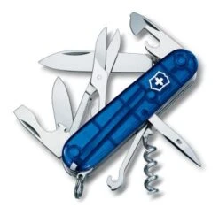 Victorinox Taschenmesser Climber Blau Transparent