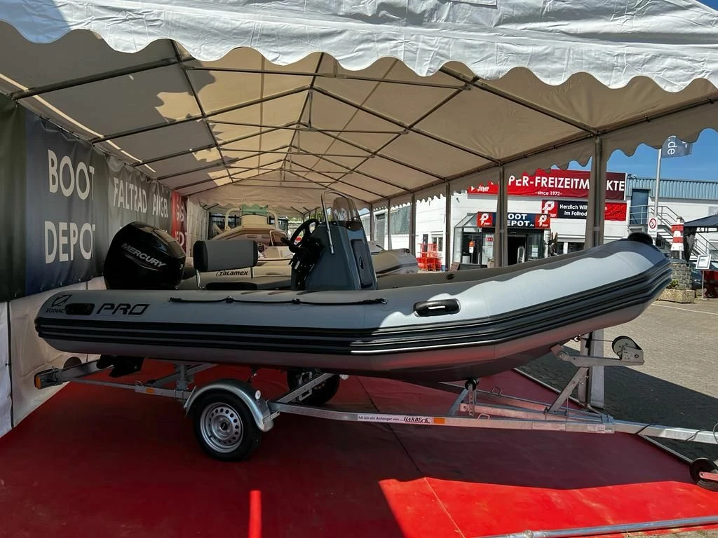 Zodiac Pro 500 NEO Inkl. Mercury F 60 EFI ELPT & Harbeck Trailer 4 Zodiac Pro 500 NEO Inkl. Mercury F 60 EFI ELPT & Harbeck Trailer – Bild 2