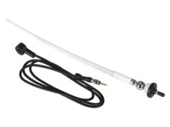 BOSS Marine Gummiantenne Für Radio-Empfang Weiss MRANT12W Radioantenne