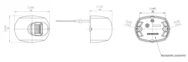 Aqua Signal Hecklaterne Serie 34 Schwarz 4 Aqua Signal Hecklaterne Serie 34 Schwarz – Bild 2