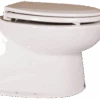Jabsco Elektrische Yachttoilette Deluxe Flush 17" 12 Volt Seewasserspülung Gerade Rückwand -Boot Und Teile DeluxeFlush 3