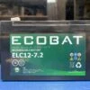 ECOBAT AGM Akku 12V / 7,2 AH
