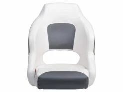 Talamex Bootsstuhl Captain Deluxe Grau/weiß -Boot Und Teile LHTD7023.JPG