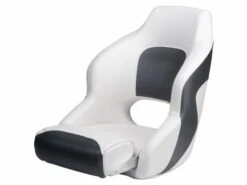 Talamex Bootsstuhl Captain Deluxe Grau/weiß -Boot Und Teile LHTD7025.JPG