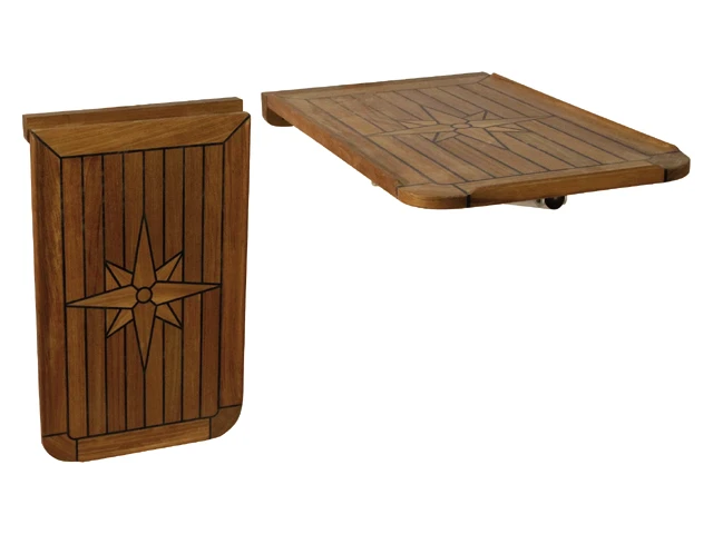 Eude Teak Tischplatte Balcony 38 X 60cm 3 Eude Teak Tischplatte Balcony 38 X 60cm