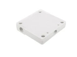 Außenborder-Halterung Für Reling 25 Mm Weiß