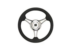 Ultraflex Steuerrad - UFLEX - V21B Edelstahl- PU-schwarz