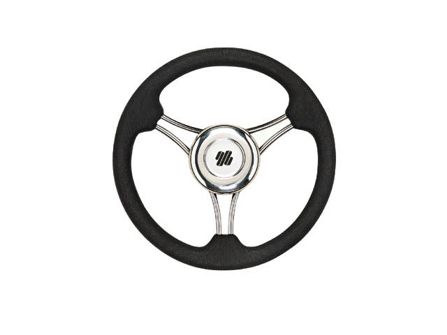 Ultraflex Steuerrad - UFLEX - V21B Edelstahl- PU-schwarz 3 Ultraflex Steuerrad - UFLEX - V21B Edelstahl- PU-schwarz