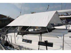 Sonnensegel Weiß 260 X 230 Cm