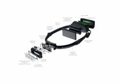 LED LENSER® NEO9R Black -Boot Und Teile NEO9R exploded drawing EN 1920x1920.png