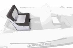 Quicksilver FCT725 1 Personen-Sitzbank Weiß