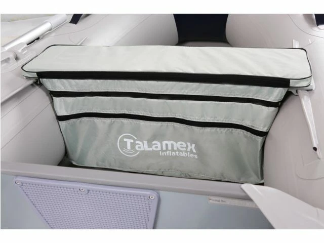 Talamex Sitz-Tasche Mit Kissen Grau 90x20cm 3 Talamex Sitz-Tasche Mit Kissen Grau 90x20cm