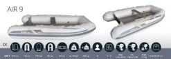ZAR Mini AIR 9 Schlauchboot -Boot Und Teile ZARminiAIR9