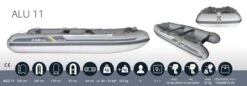 ZAR Mini ALU 11 Schlauchboot 15 ZAR Mini ALU 11 Schlauchboot -Boot Und Teile ZARminiALU11n