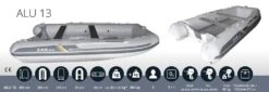 ZAR Mini ALU 13 Speedtube Schlauchboot -Boot Und Teile ZARminiALU13