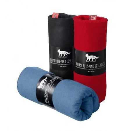 ASK THE FOX Feuerschutzdecke & Feuerlöschdecke COSY FOX Schwarz 4 ASK THE FOX Feuerschutzdecke & Feuerlöschdecke COSY FOX Schwarz – Bild 2