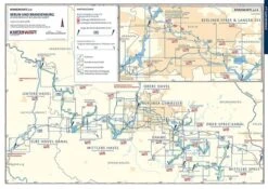 Kartenwerft BINNENKARTEN ATLAS 3 Berlin Und Brandenburg -Boot Und Teile bk3 00 600 02