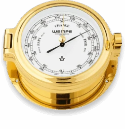 Wempe Cup Messing Barometer HPa/mm