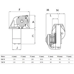 Lofrans Ankerwinde Dorado 12V 800W 8mm Kette 12mm Leine 5 Lofrans Ankerwinde Dorado 12V 800W 8mm Kette 12mm Leine -Boot Und Teile dorado1
