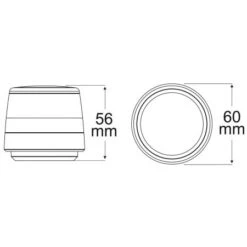 Hella Marine NaviLED360 Compact ANKERLATERNE Gehäuse Schwarz -Boot Und Teile hl980960 i1 1.jpg 1