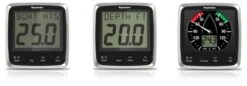 Raymarine I50 & I60 Wind Log Echolot Paket 3x Instrument & Geber P120,P19 & Masteinheit Kurzer Arm