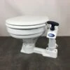 Jabsco Bordtoilette Yachttoilette Manuell Groß Wood Seat -Boot Und Teile jabsco3