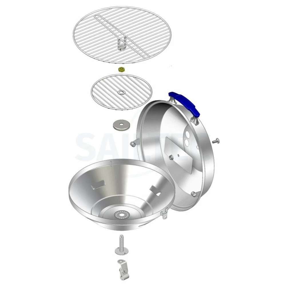 Magma Marine Kettle Holzkohlegrill MK2, 432mm Party 4 Magma Marine Kettle Holzkohlegrill MK2, 432mm Party – Bild 2