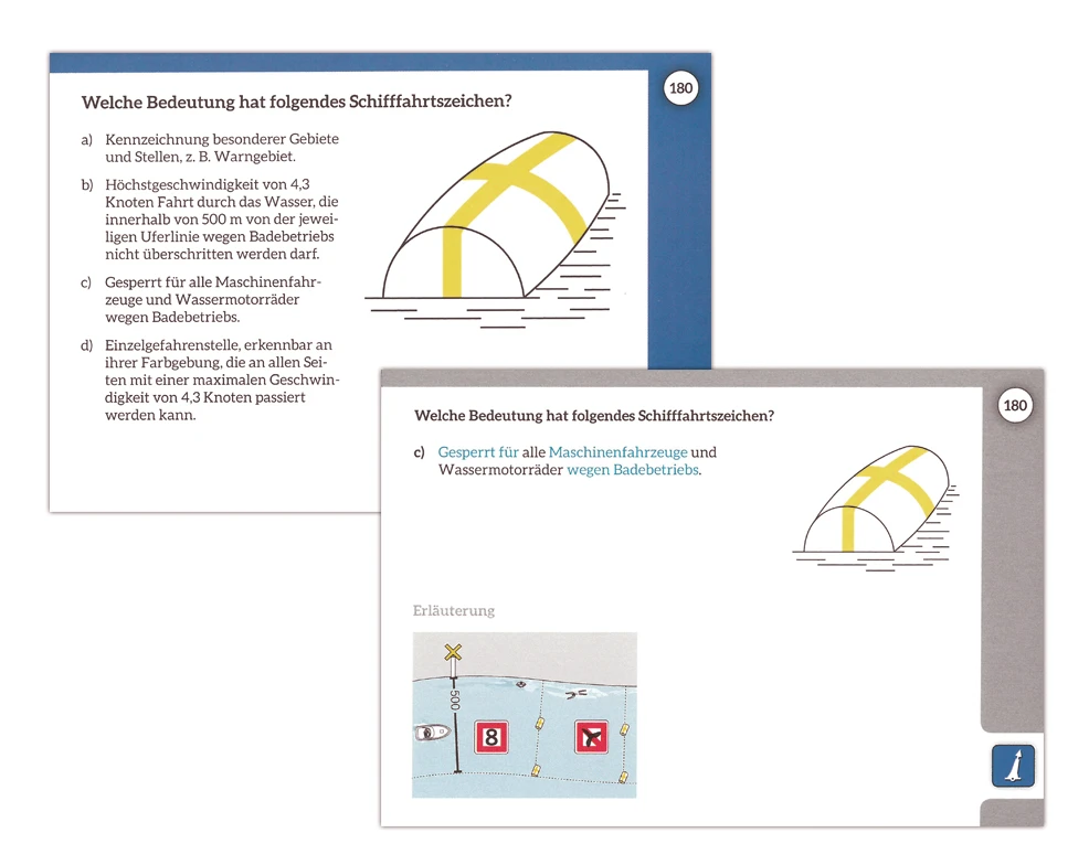 Delius Klasing Lernkarten-Memobox Sportbootführerschein See 4 Delius Klasing Lernkarten-Memobox Sportbootführerschein See – Bild 2