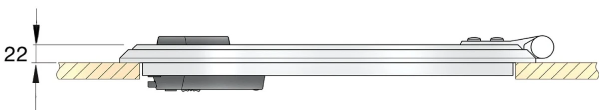 Vetus Marine Decksluke Fluchtluke Planus PLA50L 4 Vetus Marine Decksluke Fluchtluke Planus PLA50L – Bild 2