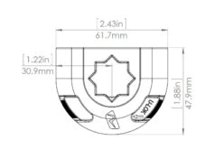 Railblaza Sideport Schwarz -Boot Und Teile railblaza sideport schwarz 01 1