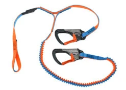 Spinlock 2 Clip Performance Sicherheitsleine Orange/blau