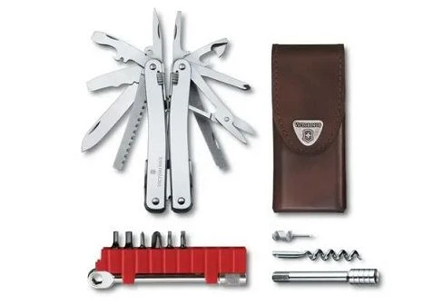 Victorinox Swiss Tool Spirit X Plus Ratchet Mit Leder-Etui 3 Victorinox Swiss Tool Spirit X Plus Ratchet Mit Leder-Etui