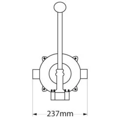 Whale Bilgesysteme - Handlenzpumpen - Gusher Titan Boden & Wandmontage -Boot Und Teile whbp4402 i2